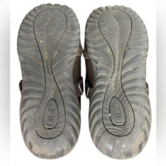 JBU TIDE Brown Vegan Slip Resistant Outdoor Hiking Shoes, Size 8W - Picture 9 of 9